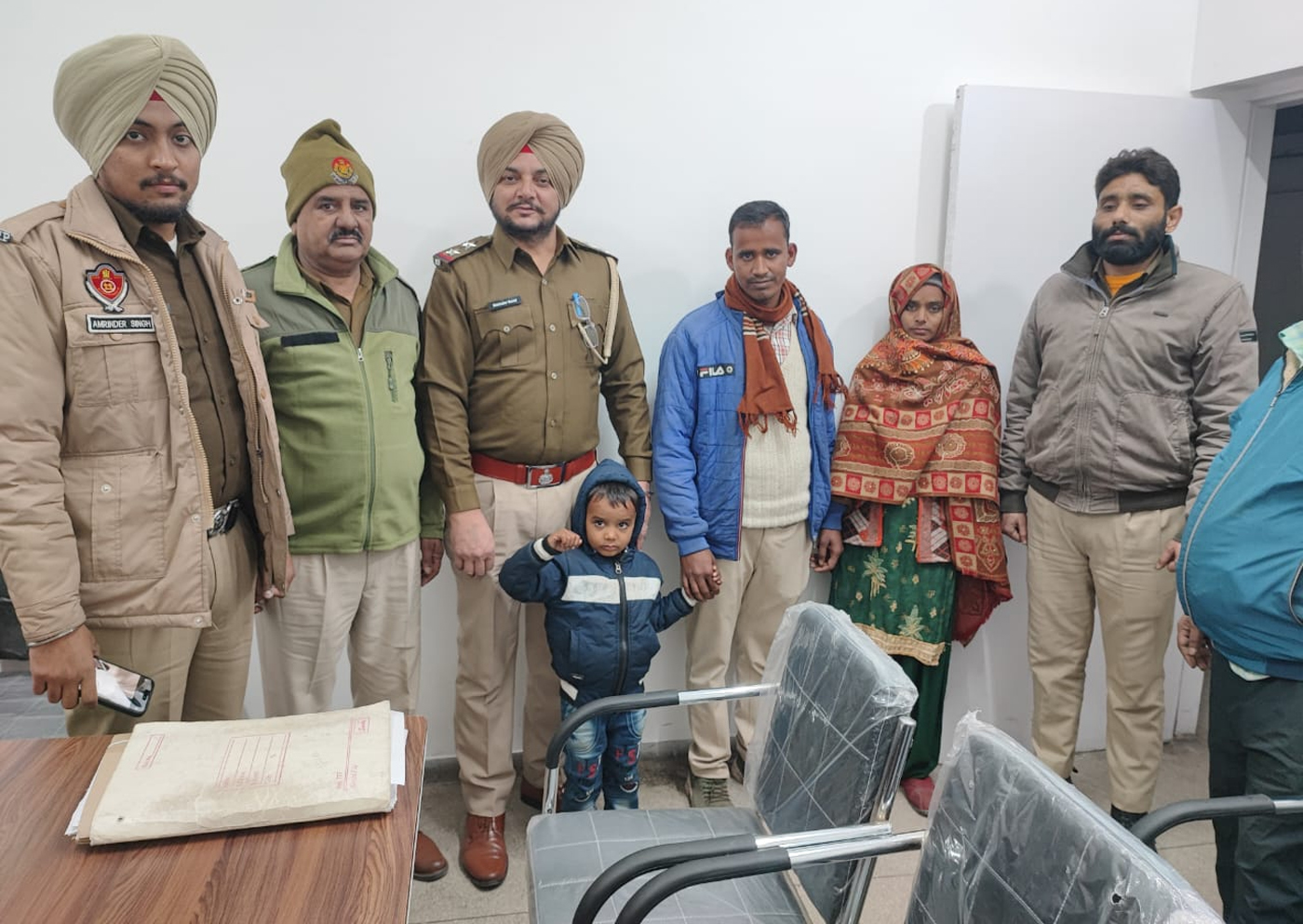 ਪੁਲੀਸ ਨੇ ਗਵਾਚਿਆ ਬੱਚਾ ਲੱਭ ਕੇ ਮਾਪਿਆਂ ਦੇ ਹਵਾਲੇ ਕੀਤਾ